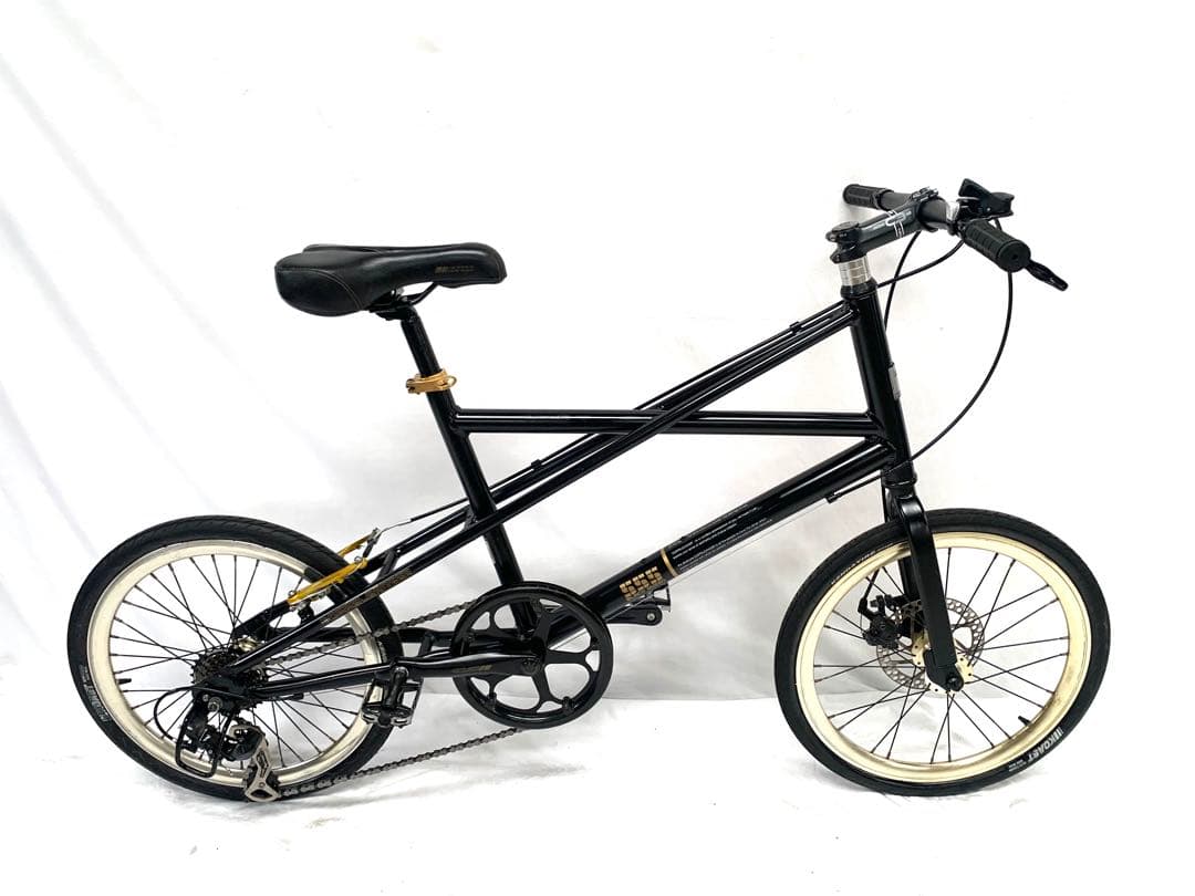 【即乘】送料無料DOPPELGANGERディスクミニベロ555 小径車7速クロス