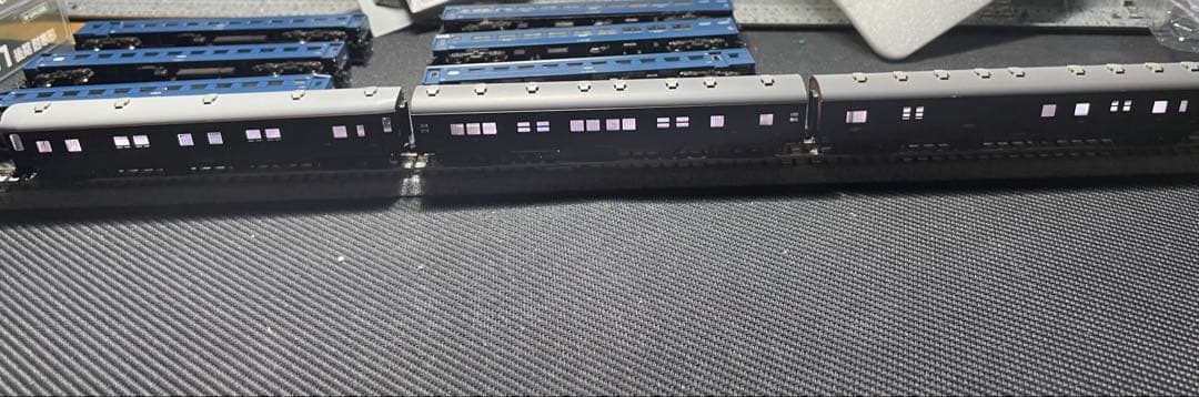 ト*タ様 KATO夜行鈍行からまつ9両フルセット、DD51重連セット