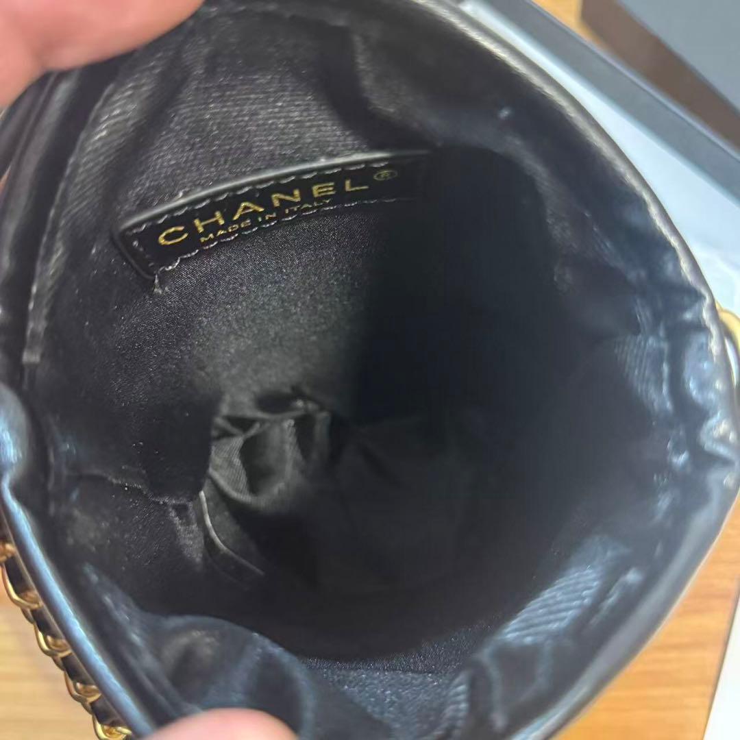 VIP限定 ノベルティ バケツチェーンショルダーバッグ ブラック