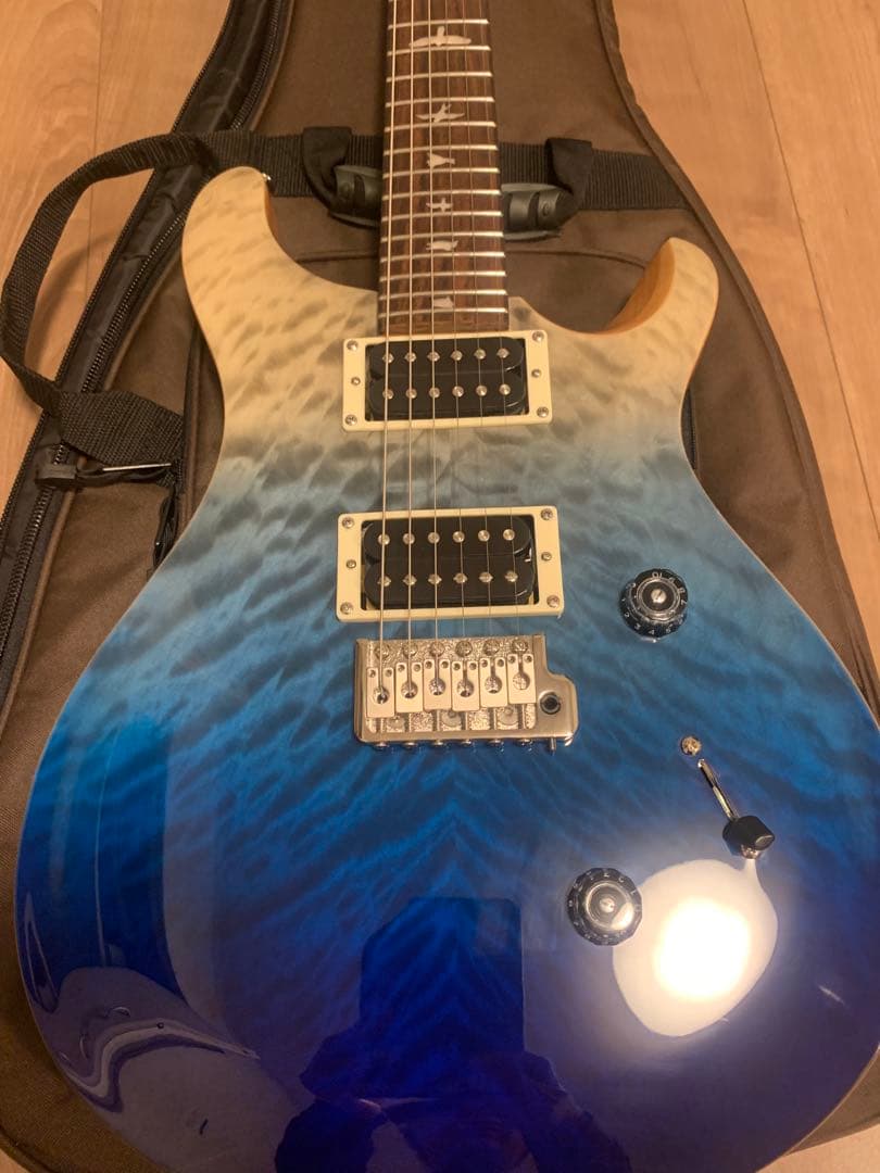 ギター PRS SE CUSTOM 24 QUILT Blue Fade