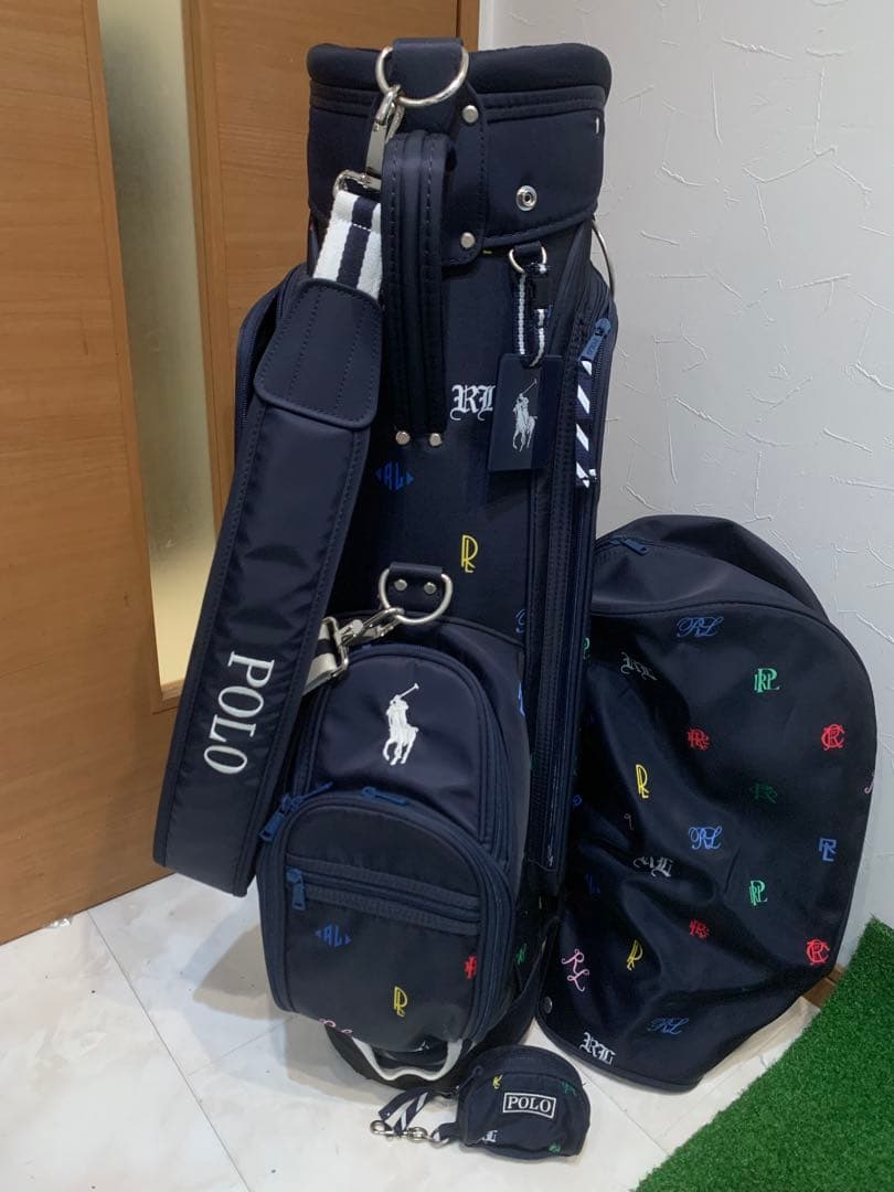 希少　完売品　ポロ　ラルフローレン　モノグラム　キャディバッグ　軽量