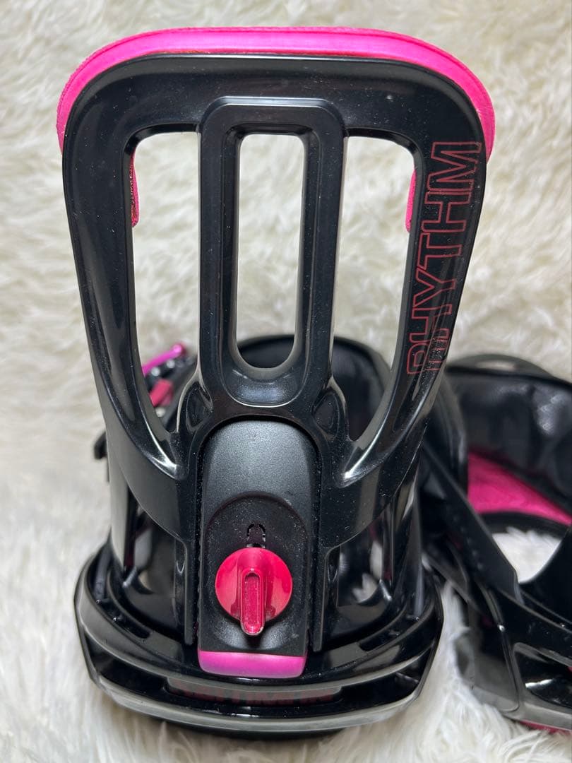 SALOMON ビンディング　スノボ　レディース　ブラックピンク　M