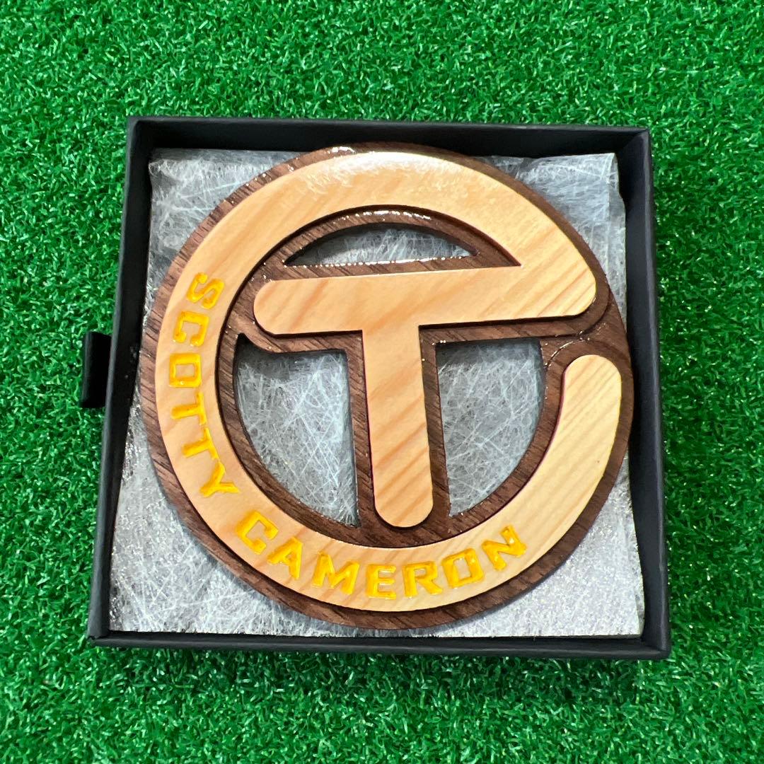 スコッティキャメロンフェスティバル限定　サークルTウッドコースター　イエロー