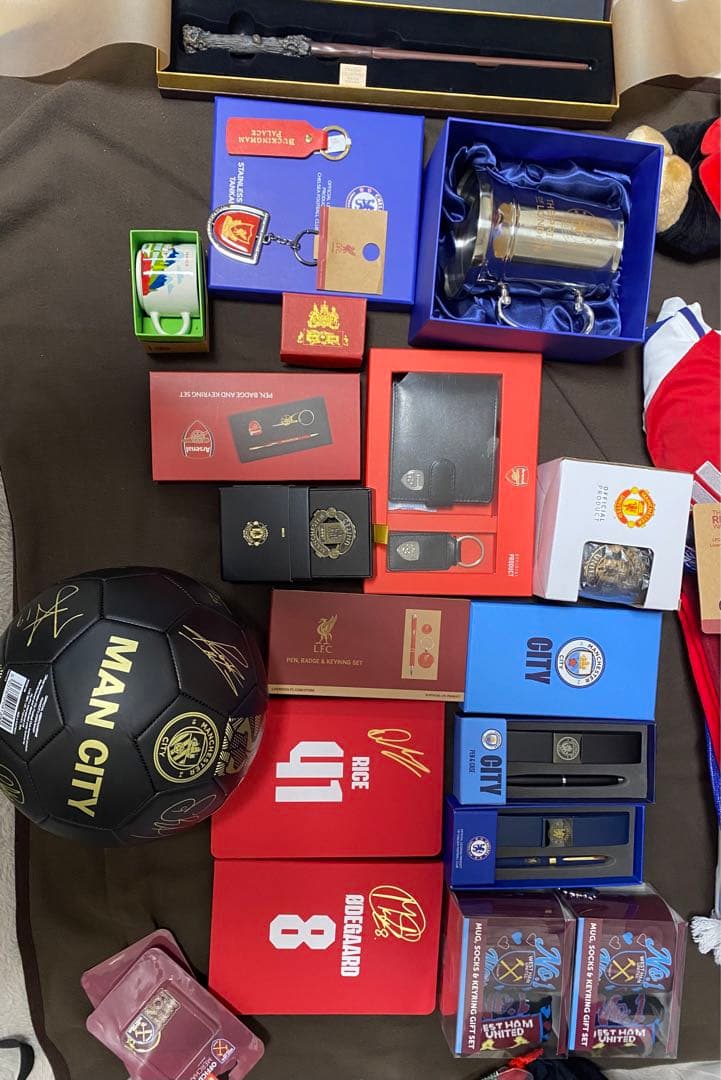 サッカー　プレミアリーグ　現地グッズ