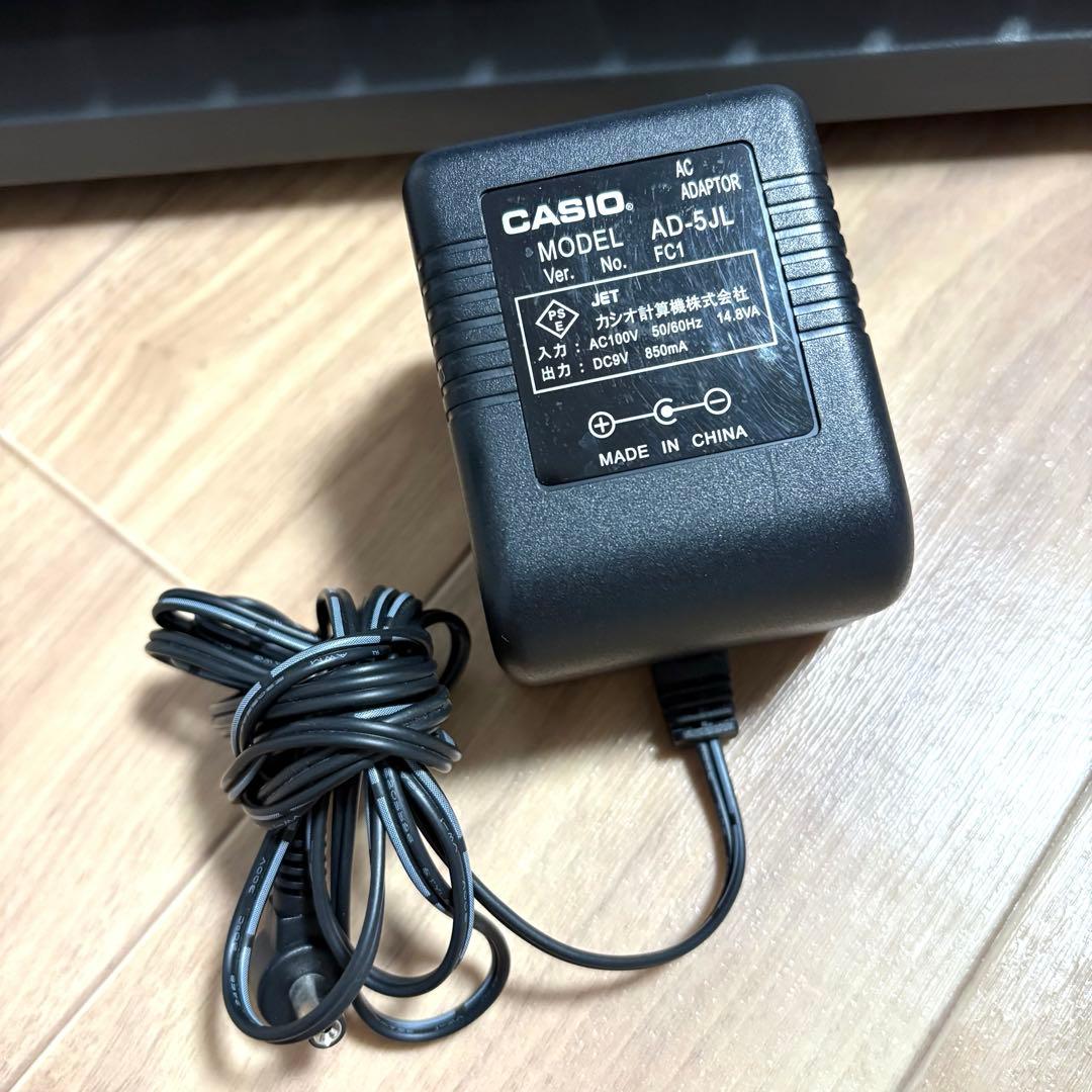 良品【CASIO CTK-496】電子キーボード　電子ピアノ　61鍵　動作確認済