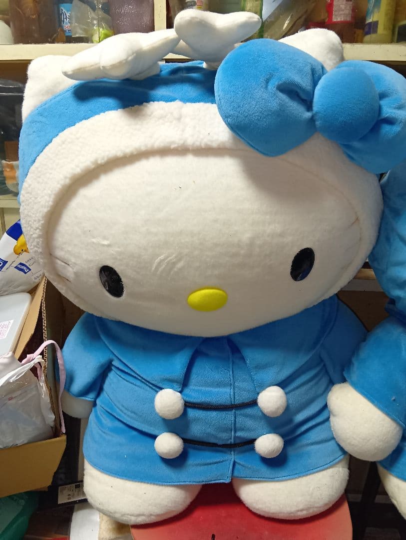 タイムセールハローキティダニエル1999年特大ぬいぐるみセットレトロ25周年限定
