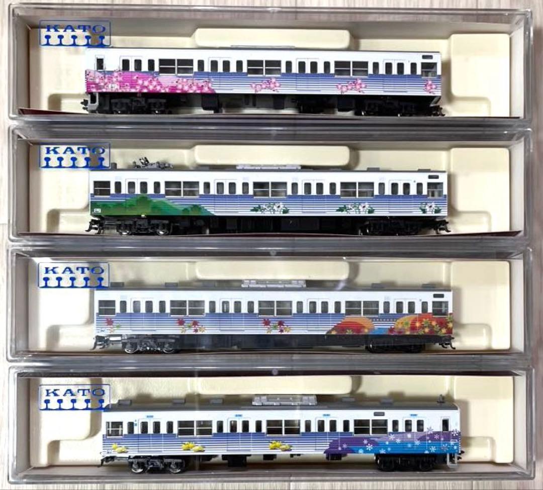 201系四季彩タイプ 新色 4両セット