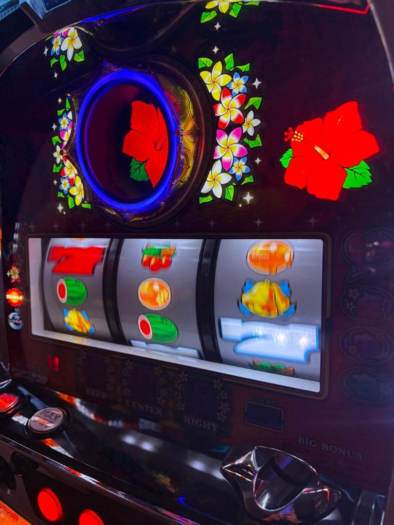 送料込み パチスロ マイフラワー 北電子 不要機付