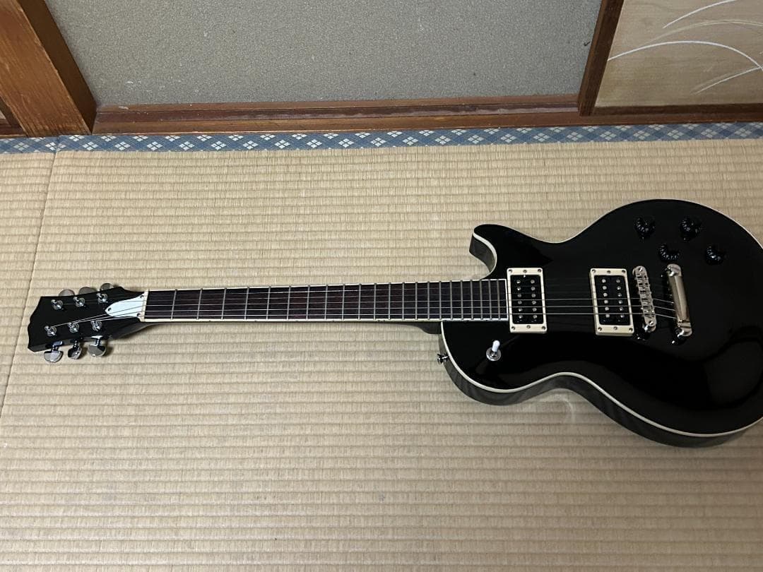 激レア　メーカー不明 レスポール 指板ポジションマークなし