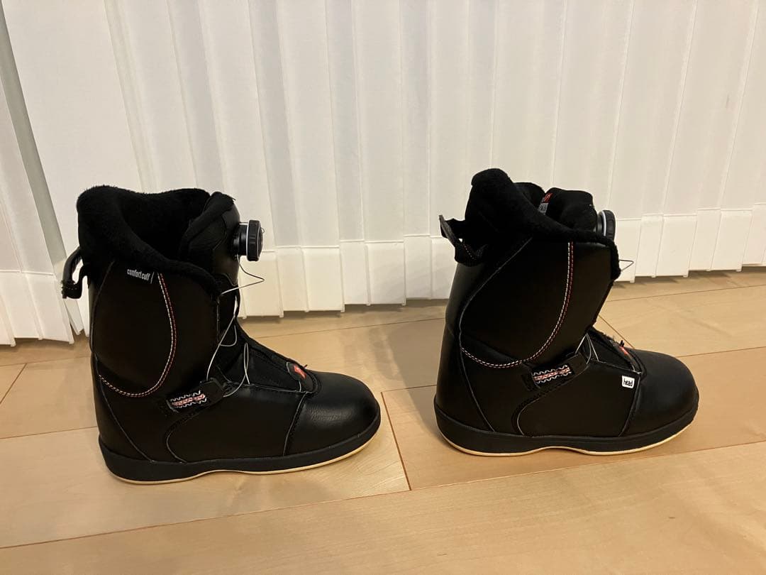 HEAD 【美品】　22.5〜23.5子供用スノーボードブーツ（ケース付き）