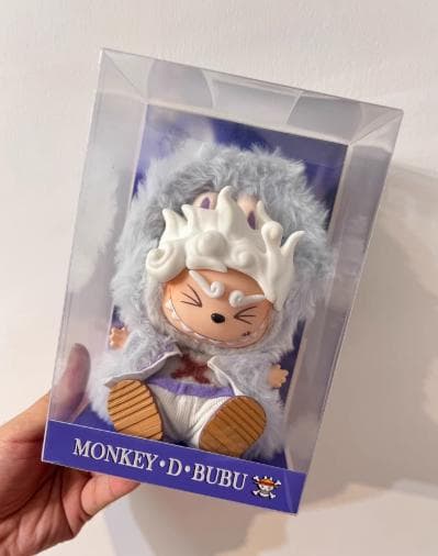 ポップマート ラブブ 改造フィギュア ワンピース ルフィ