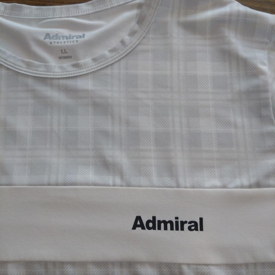 Admiral テニスウェア　チェック柄上下セット LLサイズ