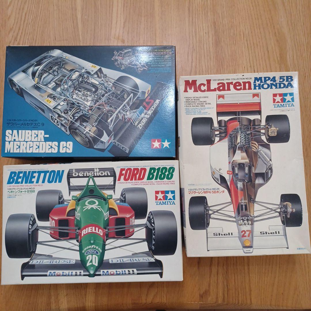 マクラーレン　ベネトンフォード　ザウバーメルセデス　プラモデル