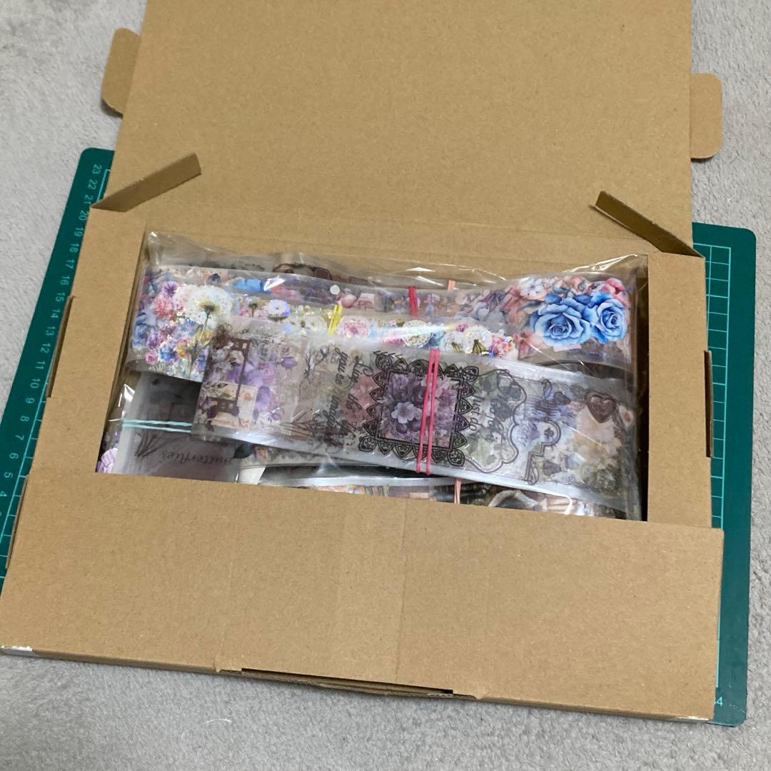 【ゾロ目割引中】海外製　PETマスキングテープ　1ループ分　大量100種類