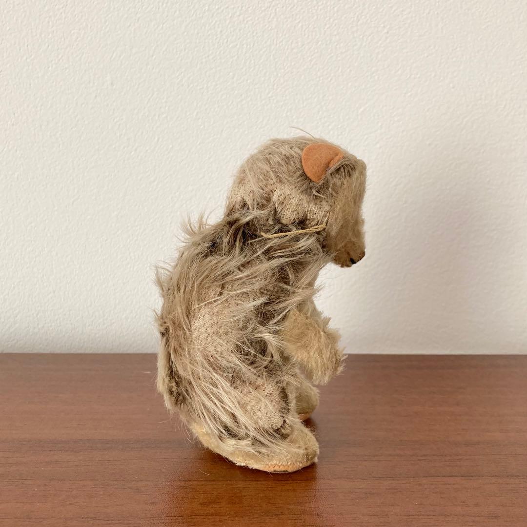 陰気なハリネズミ　ぬいぐるみ　ドイツ　ヴィンテージ