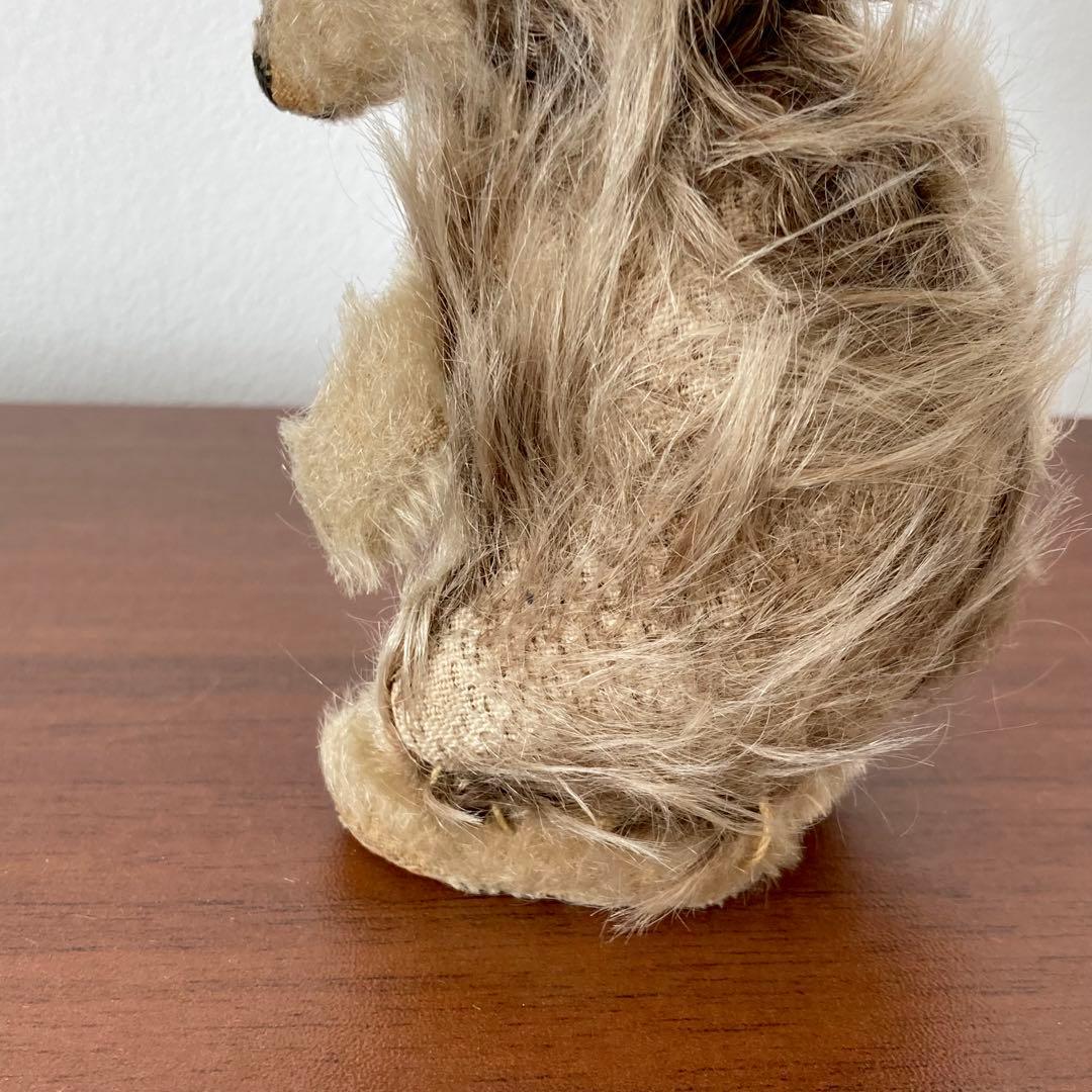 陰気なハリネズミ　ぬいぐるみ　ドイツ　ヴィンテージ