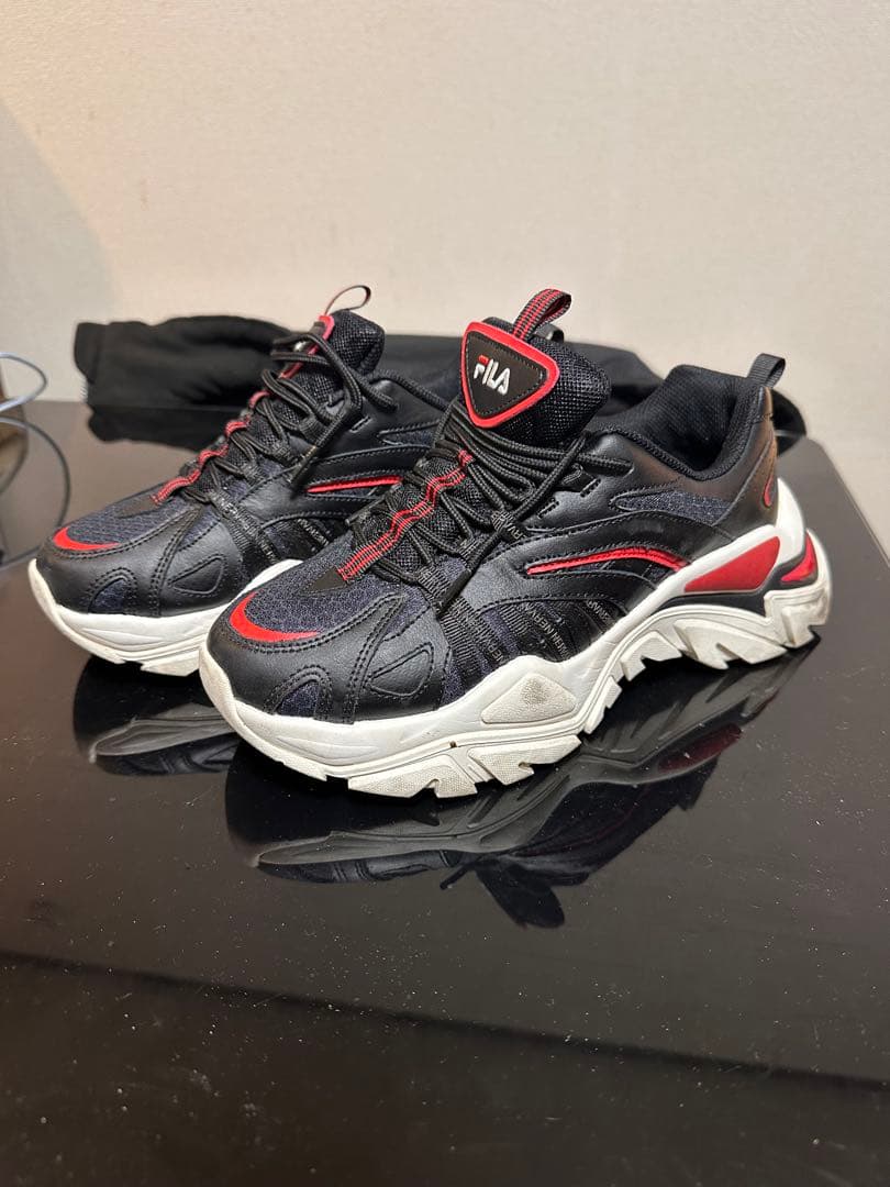 FILA×RADIO EVA 限定 渚カヲル コラボスニーカー 25cm