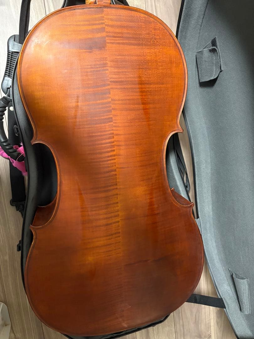 Gliga gems チェロ　4/4 2012年製 、ケース・弓・ブラックホール