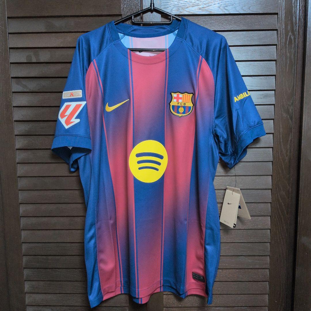 正規品【L】NIKE FCバルセロナ 25-26 ホーム 半袖 10番 ヤマル
