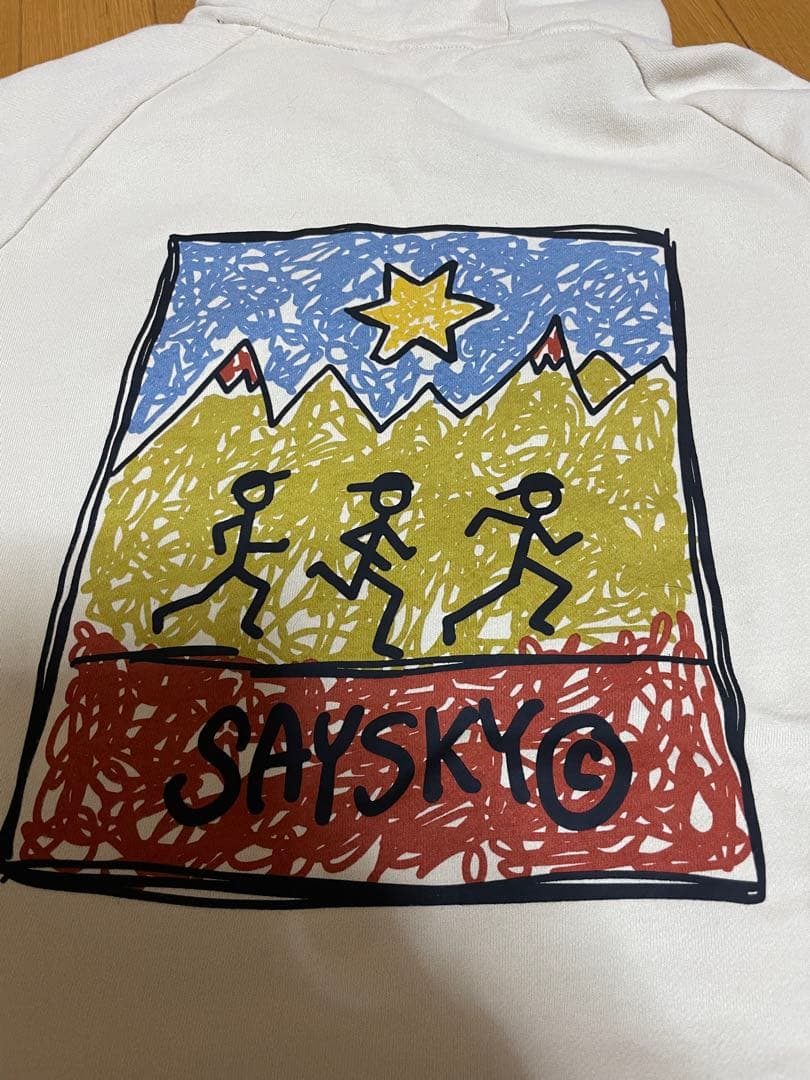SAYSKYセイスカイランニングウェアスウェットパーカー
