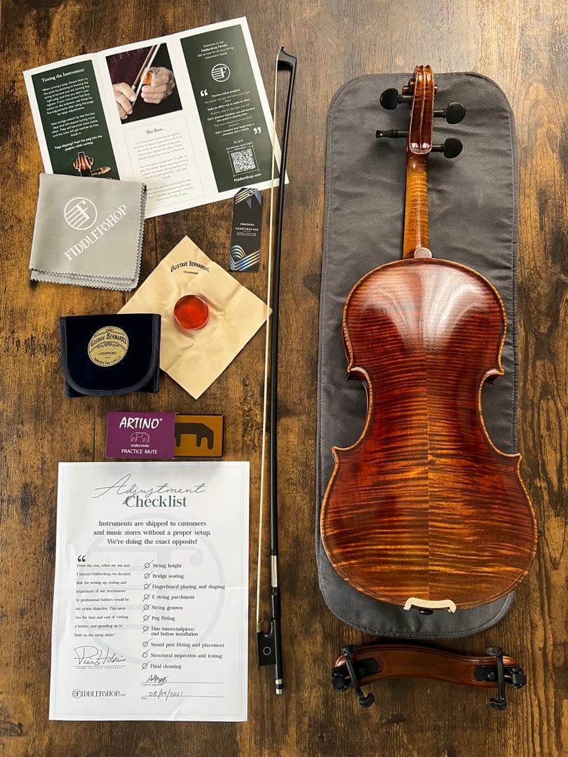 【フィドラーマン ソロリスト】手工バイオリン