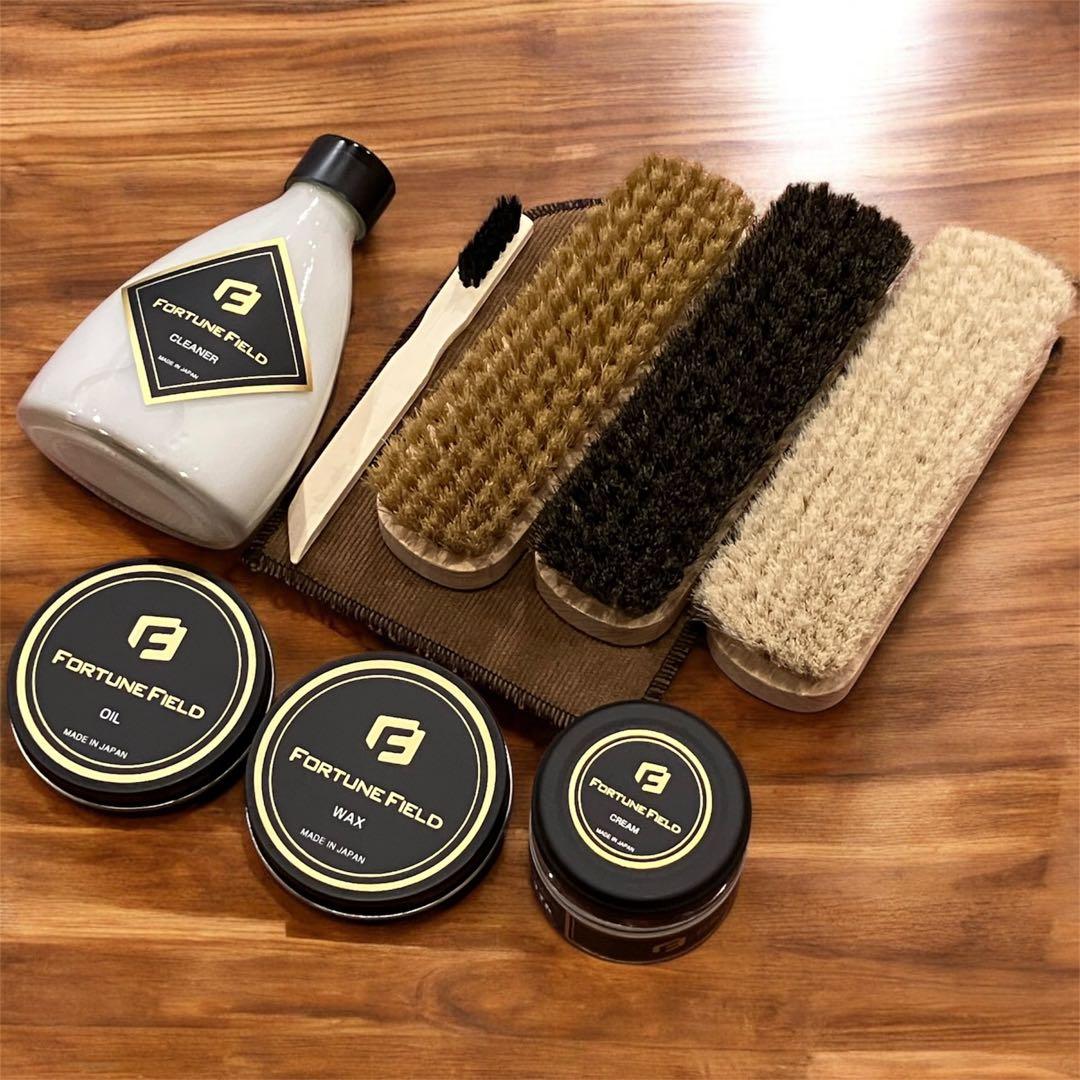 FORTUNE FIELD オイル&ブラシDXセット #お手入れ#グラブ