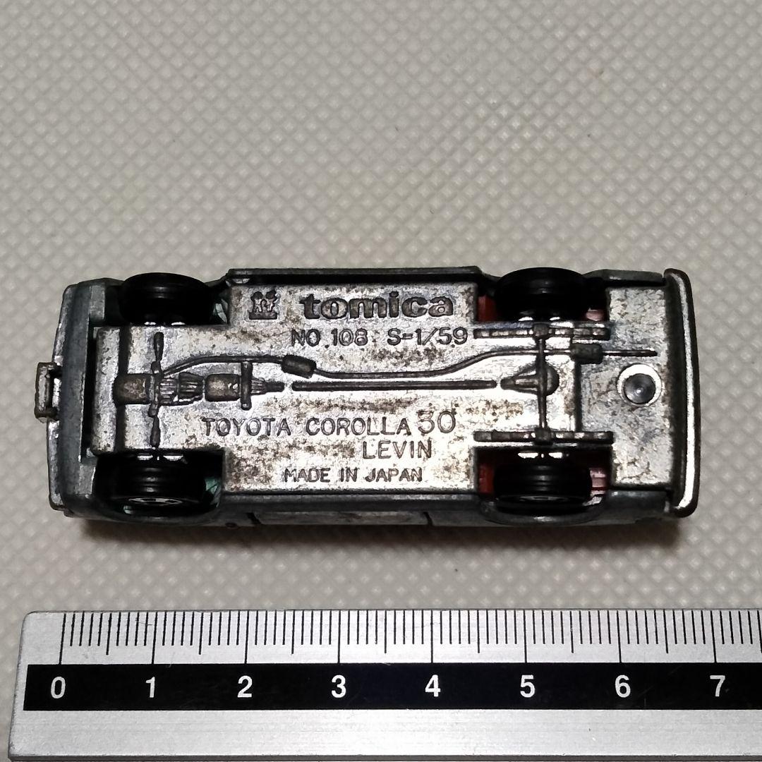 ★商談中★2789 カスタム用等分解トミカ トヨタカローラレビン 日本製1/59