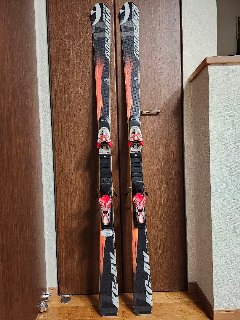 OGASAKA スキー バインディング　プレート付き　オガサカスキー　165cm