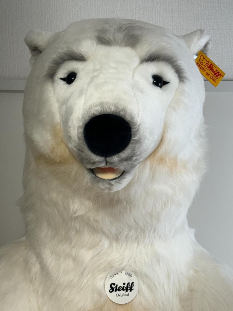 シュタイフ スタジオシリーズ ポーラベア 195cm EAN50161 希少特大
