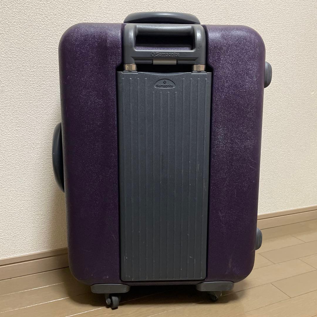 サムソナイト スーツケース キャリーケース タイヤ新品 ！紫