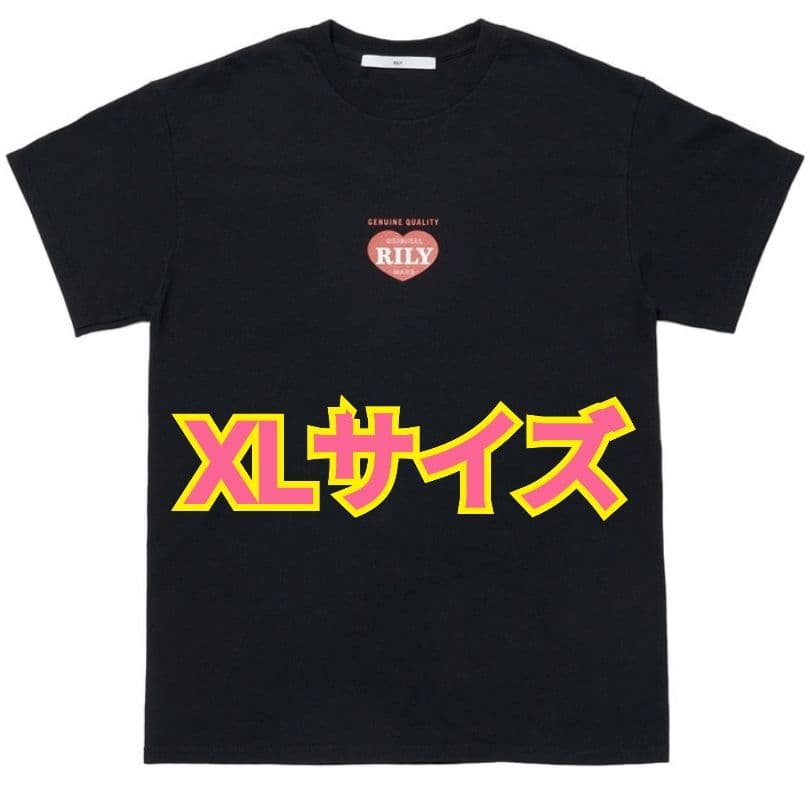 【RILY ハートロゴTシャツ ②】三代目 今市隆二 黒 XLサイズ