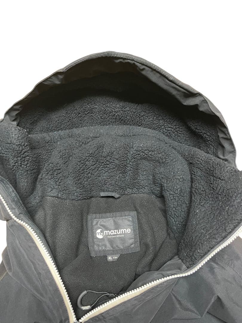 マズメ mzx フリース裏地　オールウェザースーツジャケット 上下　メンズXL