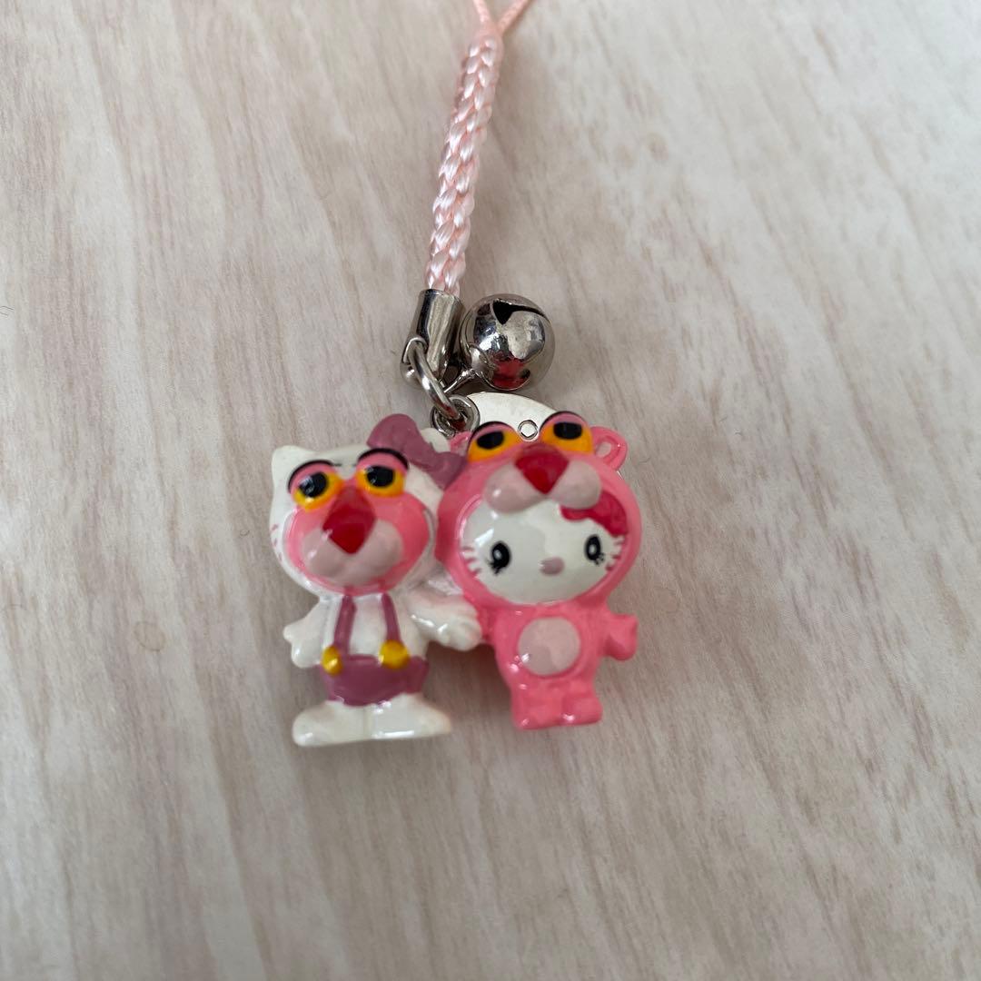 キティ USJ ピンクパンサー 根付け