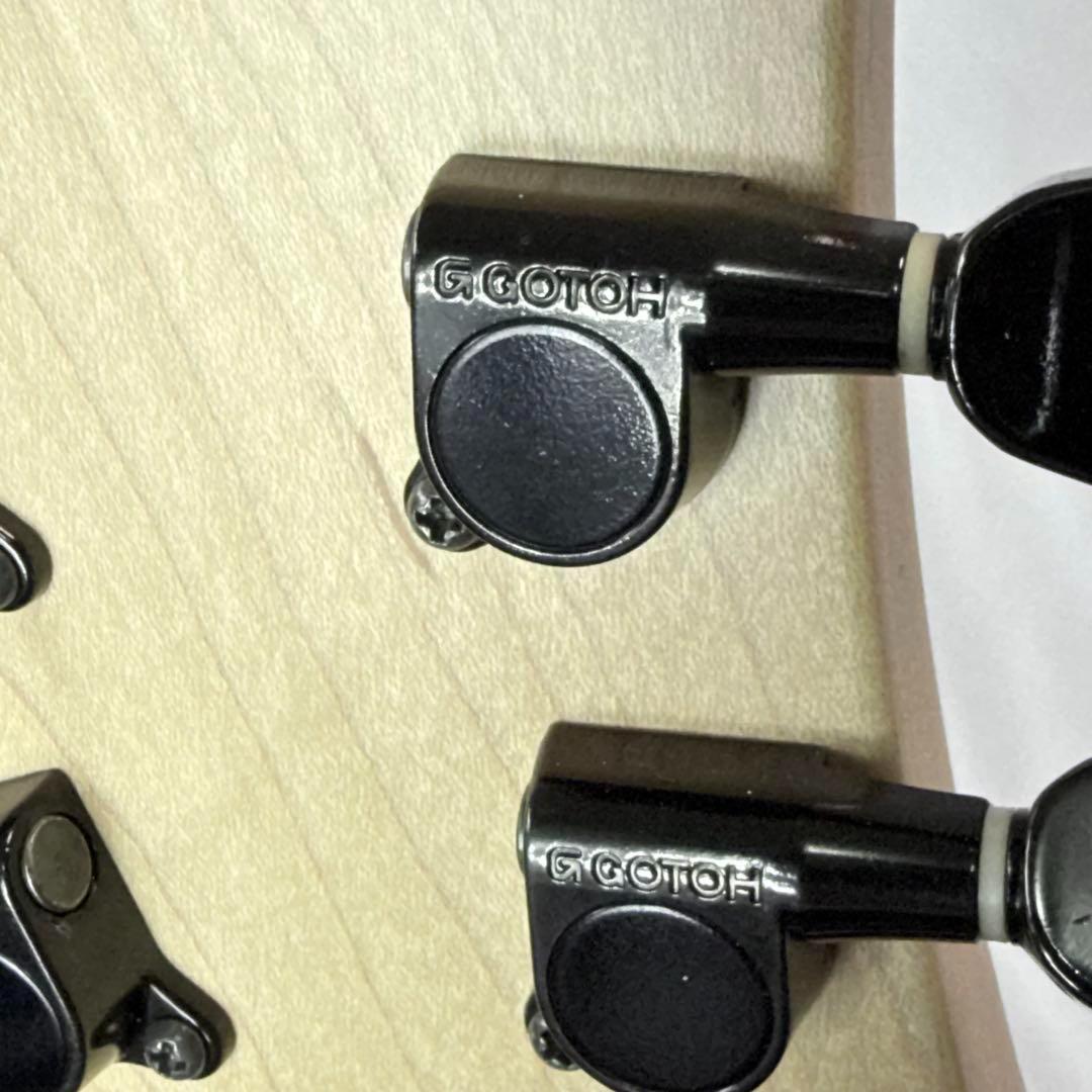 改造品　パッシブピックアップへ変更　Burny LS-55S レスポール タイプ