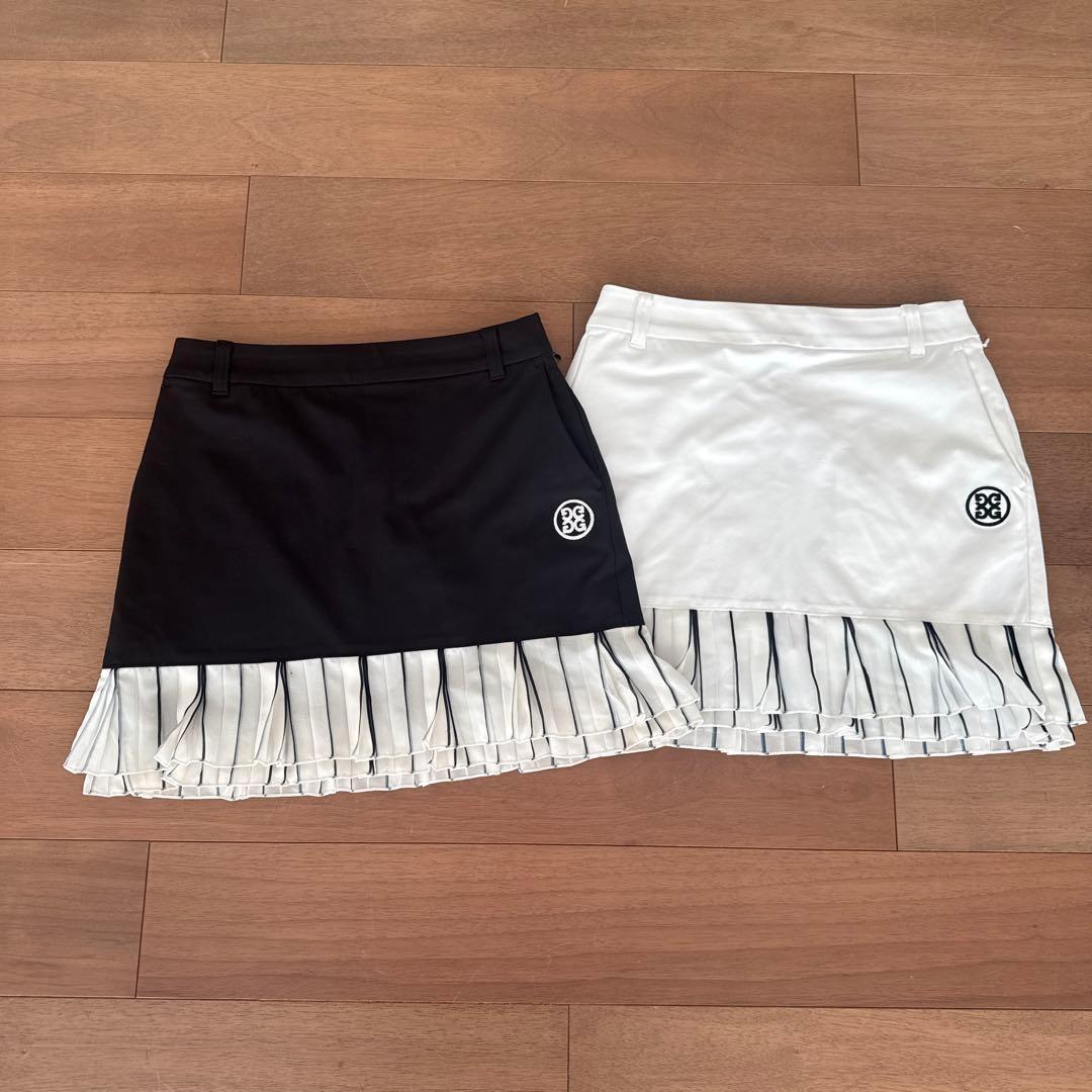 G/FORE フリル付きゴルフスカート 2色セット　白と黒