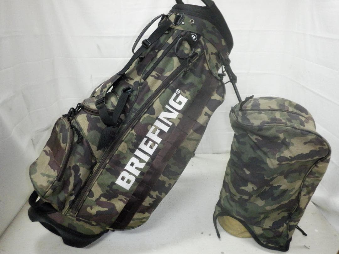 BRIEFING★CR-4★ブリーフィング★9.5型★良品★スタンド(カモフラ)