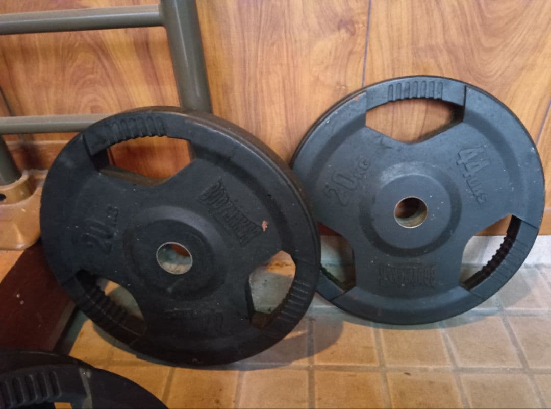 大阪　引取のみ　ボディーメーカー　ベンチプレス　セット　トレーニング　 赤白