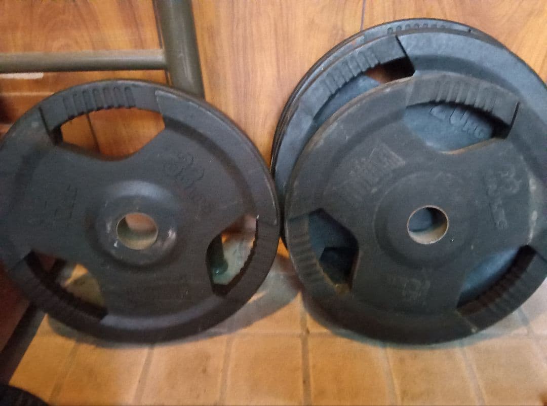 大阪　引取のみ　ボディーメーカー　ベンチプレス　セット　トレーニング　 赤白