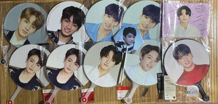 BTS 防弾少年団 ジョングク まとめ うちわ 公式