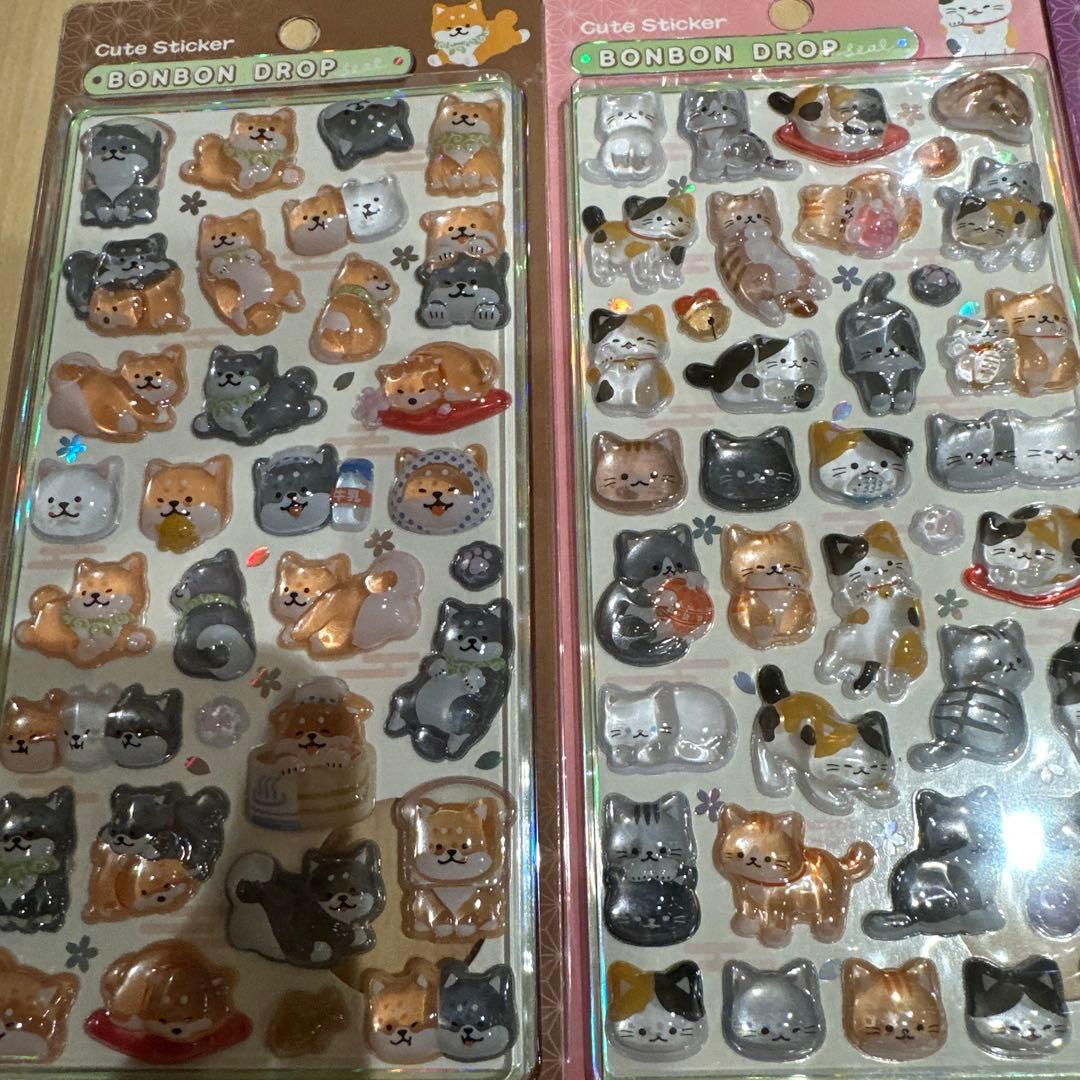 超お得❗️値下げ‼️最安値‼️新柄　正規品　ボンボンドロップシール　和柄　8種セット