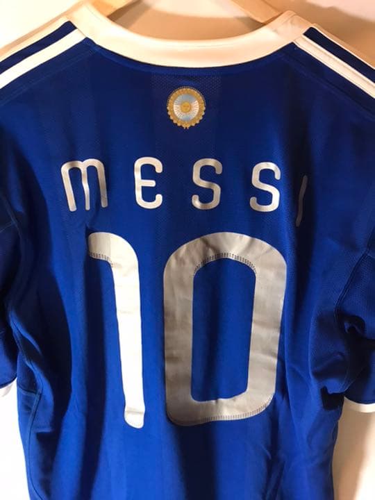 新品正規品adidas アルゼンチン代表「10」メッシ 半袖 2XOユニフォーム