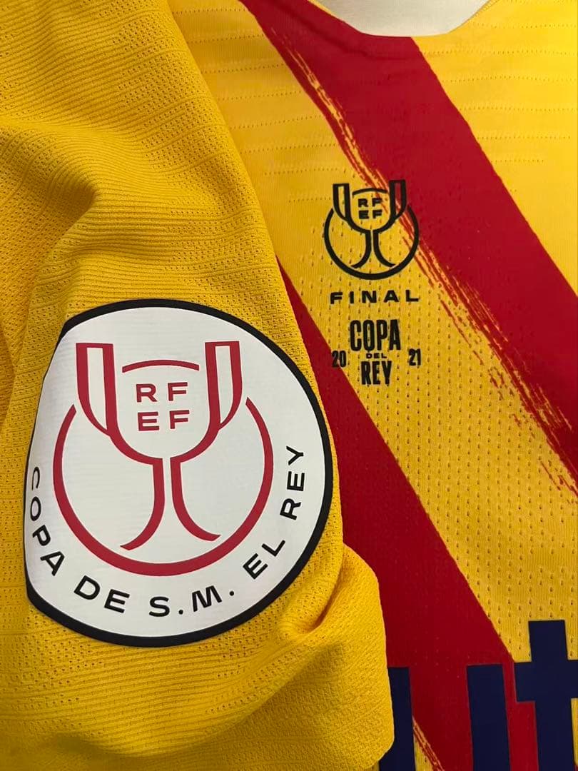 選手支給品FC Barcelona20-21PEDRI レプリカ Final