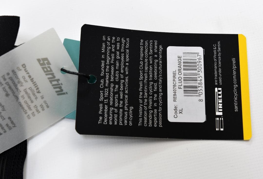 Pirelli Sport Club ジャージ size:XL フルオ オレンジ