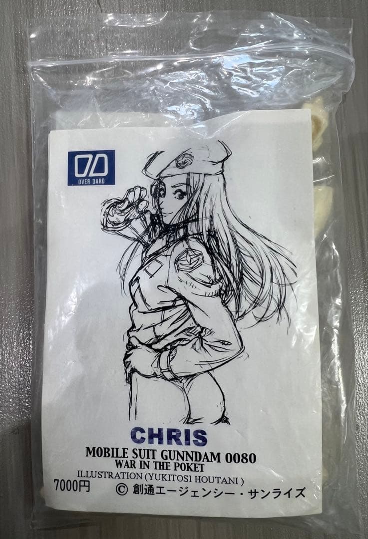 オーバーダード 1/8クリスチーナ・マッケンジー ガンダム0080 レジンキット