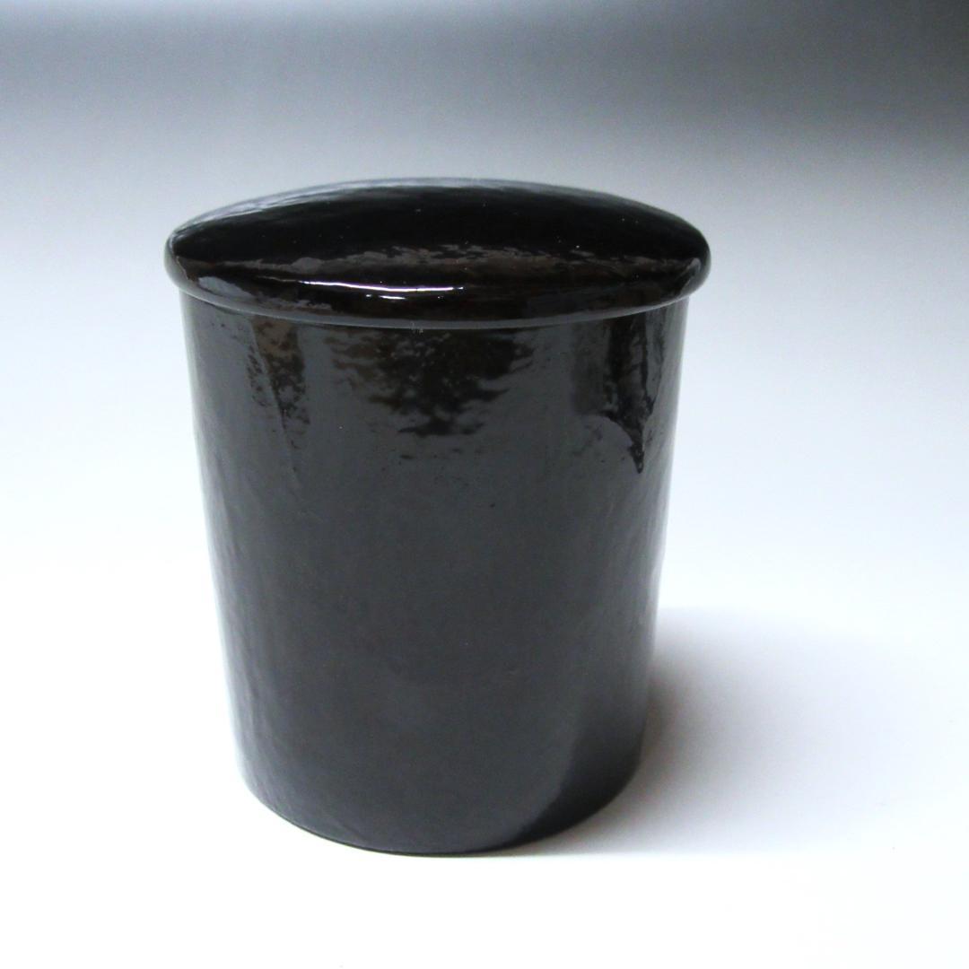 赤地友哉作 はりぬき金輪寺茶入 共箱 茶道具 中古 CU-02