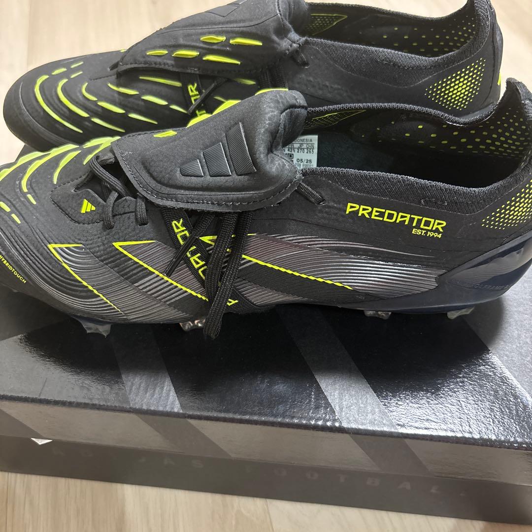 【ほぼ新品】adidasプレデター ELITE FT FG 27.0㎝