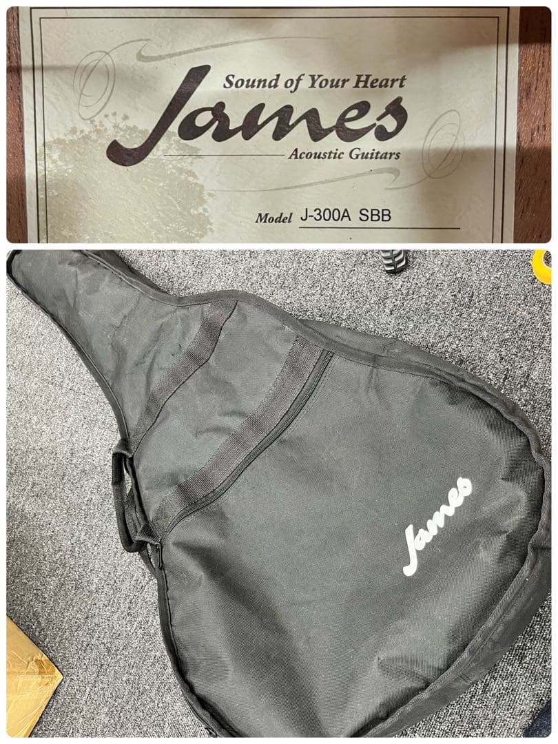 【11535】Jamas J-300A SBB アコースティックギターブルー