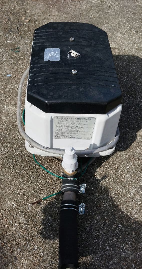 動作品　LW-400A 安永　エアポンプ　ブロワー　ブロワ　エアーポンプ