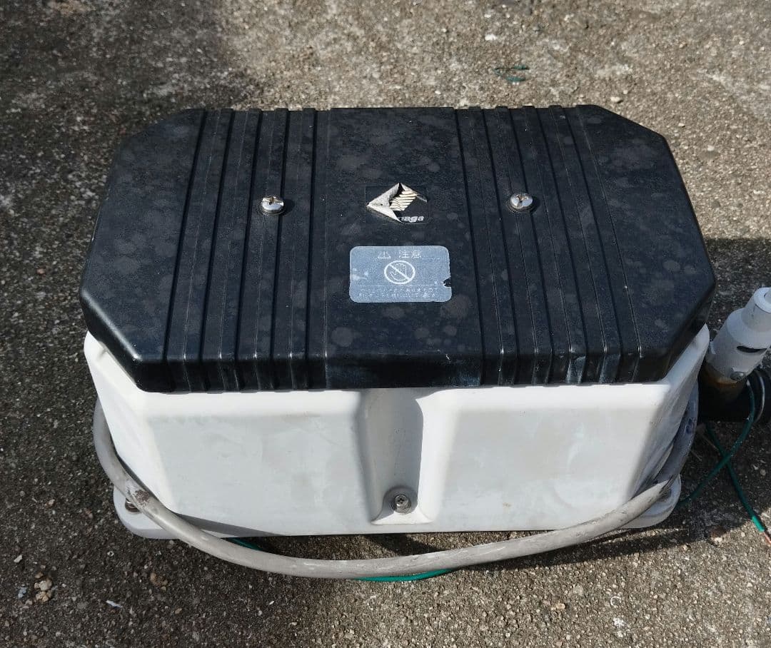 動作品　LW-400A 安永　エアポンプ　ブロワー　ブロワ　エアーポンプ