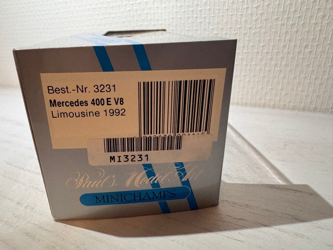 ミニカー MINICHAMPS Mercedes 400 E V8 1992